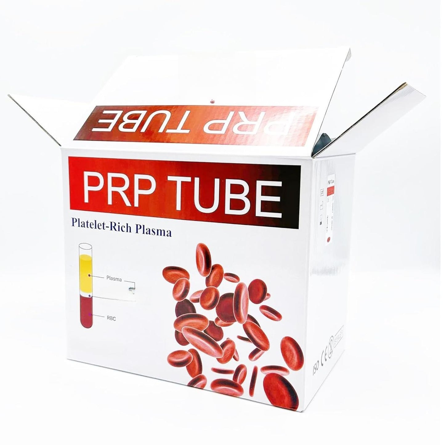 PRP Tubes 10-Pack with ACD & Separation Gel 10ml Sterile PET Material for Healthcare & Beauty Applications