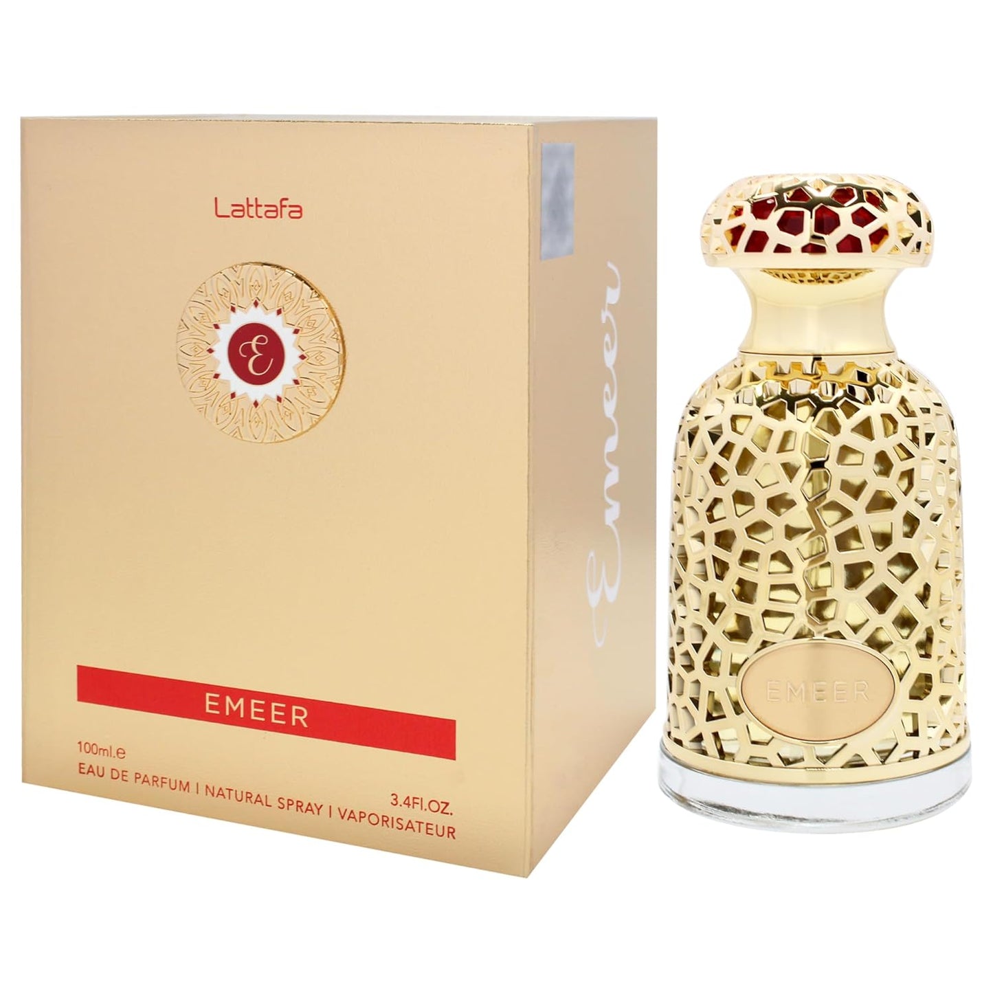 Eau de Parfum Spray 100ml - Unisex Amber Fragrance with Plum Grapefruit Orchid Heliotrope Vanilla Oud Tonka Bean & Labdanum Long Lasting Luxurious Scent