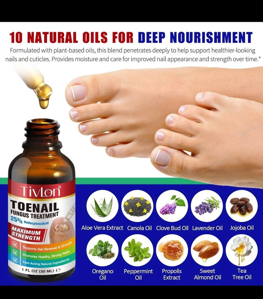 Fungal Nail Repair Patches 21pcs – Overnight Toenail Fungus Treatment Set
