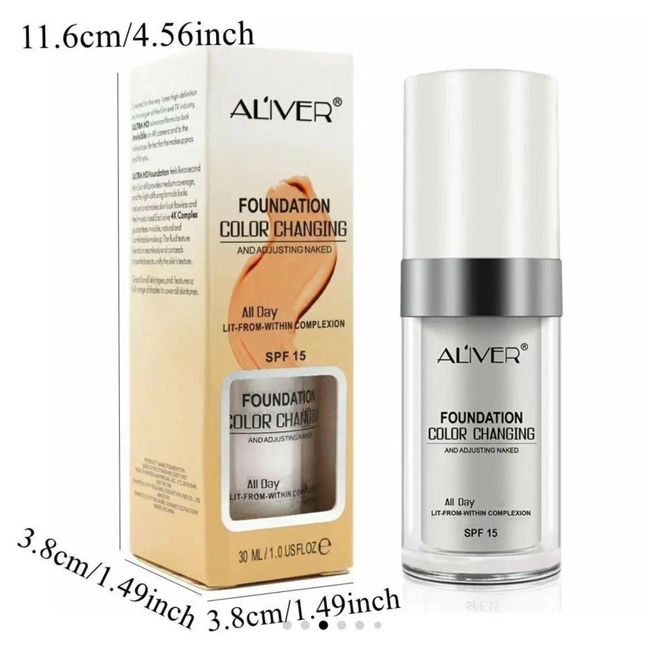 Colour Changing Foundation Magic Flawless Concealer Makeup Change Skin Tone /