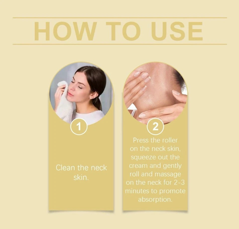 AH-8 Firming Neck Cream for Crepey Skin Body Care Comfort Roller Neck Cream