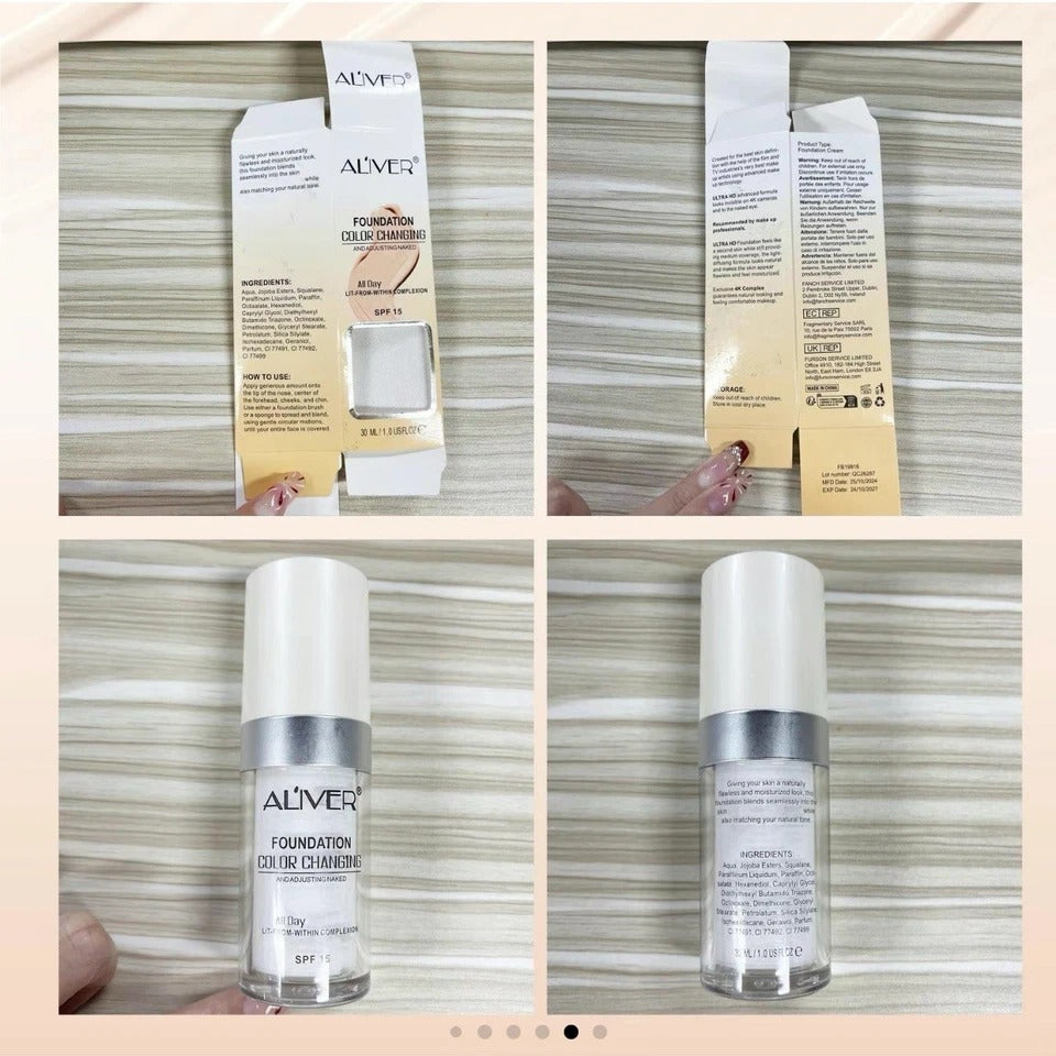 Colour Changing Foundation Magic Flawless Concealer Makeup Change Skin Tone /
