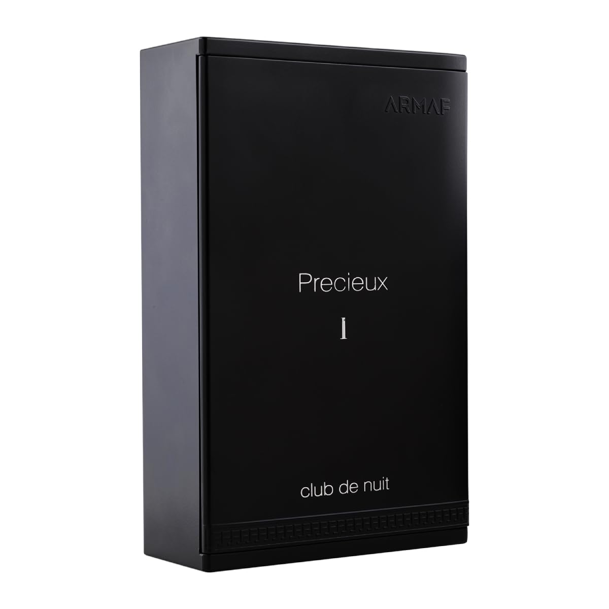 Club De Nuit Precieux 1 Extrait de Parfum Spray for Men 55ml Sweet Amber Woody Scent with Pineapple Caramel Pear Lemon Bergamot Pink & Black Pepper Anise Jasmine Vanilla Leather Patchouli Musk Long Lasting Bold Fragrance