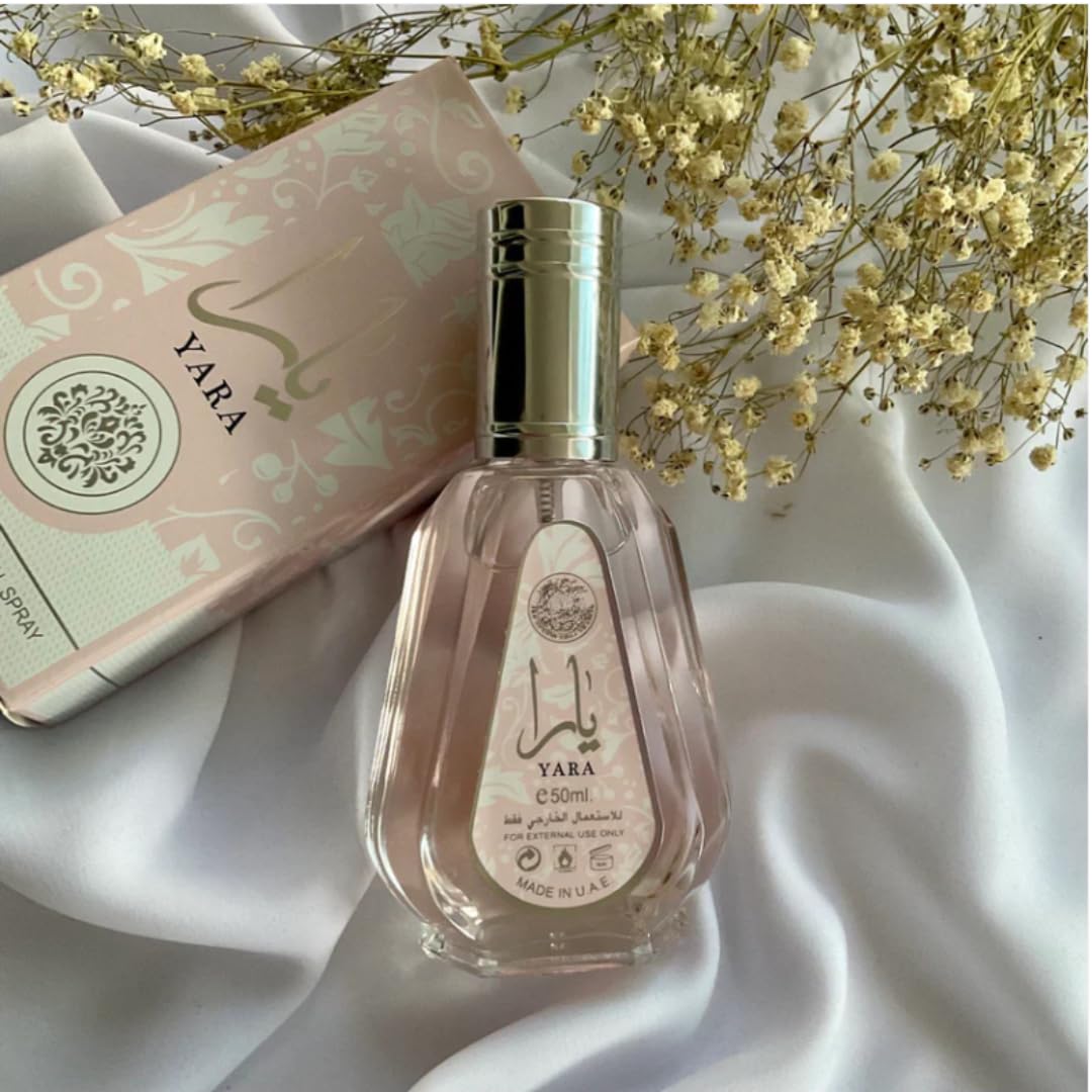 Eau de Parfum Spray 50ml Sweet Gourmand Fragrance for Women with Heliotrope Orchid Tangerine Tropical Fruits Vanilla Sandalwood Musk Elegant Bottle Design Perfect for Daily Wear or Special Occasions