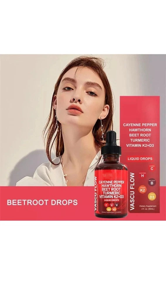 2-PACK Sea Moss & Vascu Glow Drops 2-Pack | Liquid Multivitamin Herbal Supplement