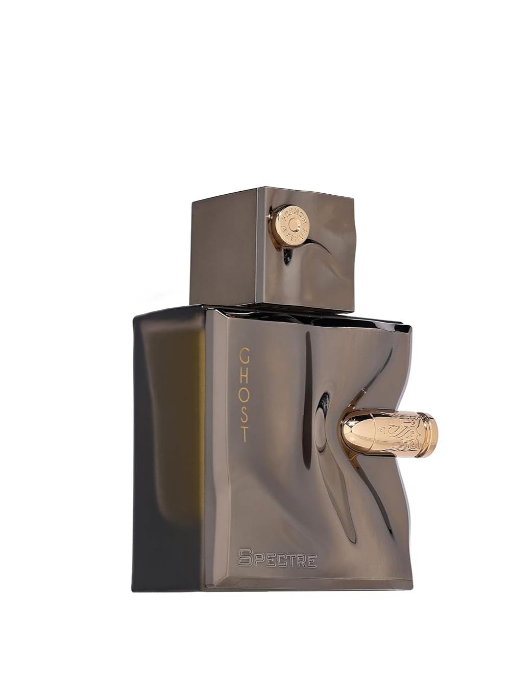 Ghost Fragrance Eau de Parfum Spray for Men 80ml - Captivating Scent with Ginger Bergamot Pink Pepper Green Citrus Black Currant Cardamom Turkish Rose Vanilla Sandalwood Cedar Cedarwood Patchouli Amber & Musk Regular Edition Woody Aromatic Perfume