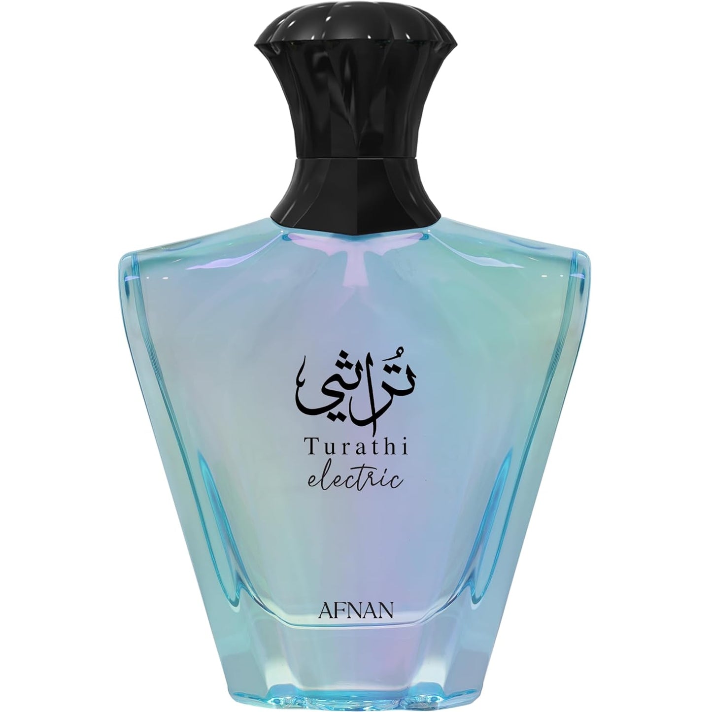 Afnan Turathi Electric Eau de Parfum Spray 90ml - Unisex Summer Fragrance with Bergamot Grapefruit Pear Apple Cedarwood & Vanilla - Radiant Long Lasting Scent for Day & Night - Fresh Fruity Smooth Signature Perfume