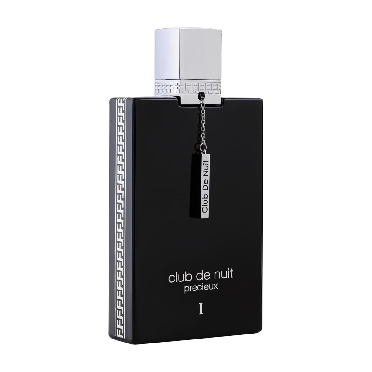 Club De Nuit Precieux 1 Extrait de Parfum Spray for Men 55ml Sweet Amber Woody Scent with Pineapple Caramel Pear Lemon Bergamot Pink & Black Pepper Anise Jasmine Vanilla Leather Patchouli Musk Long Lasting Bold Fragrance