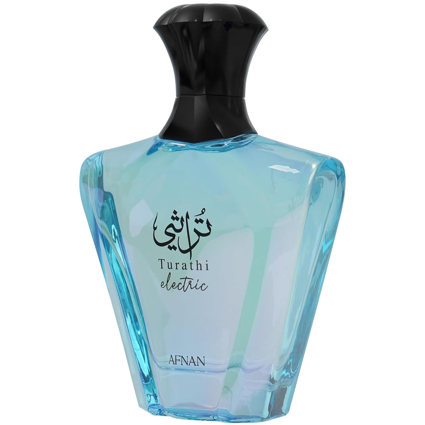 Afnan Turathi Electric Eau de Parfum Spray 90ml - Unisex Summer Fragrance with Bergamot Grapefruit Pear Apple Cedarwood & Vanilla - Radiant Long Lasting Scent for Day & Night - Fresh Fruity Smooth Signature Perfume