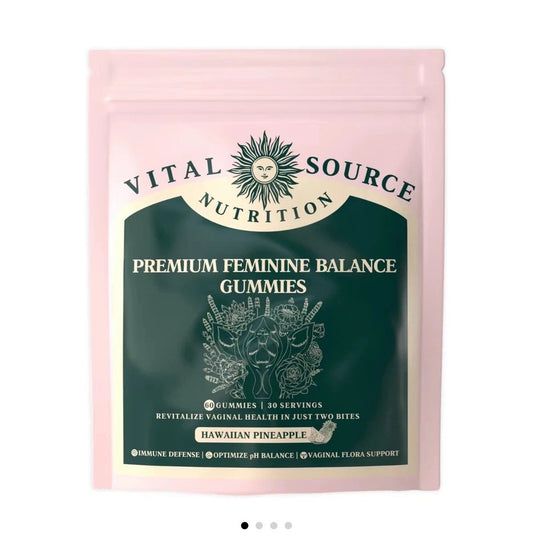 1Pack Feminine Balance Gummies Hawaiian Pineapple for Women's Health & Wellness