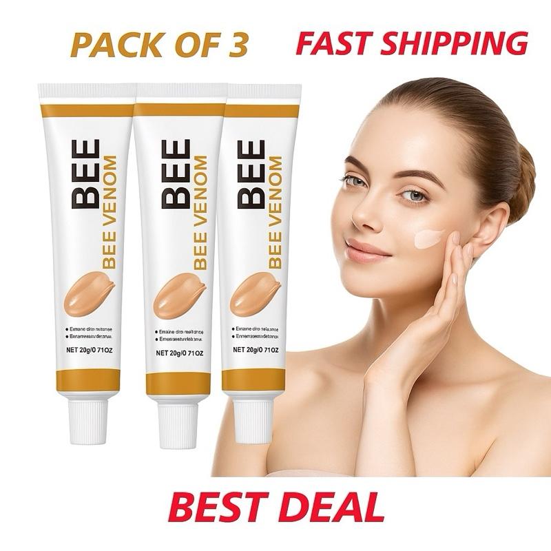 Venom Moisturizing Cream 0.71 OZ - Lightweight Hydrating Natural Skincare Set for Daily Use with Bee Venom Extract & Botanical Ingredients