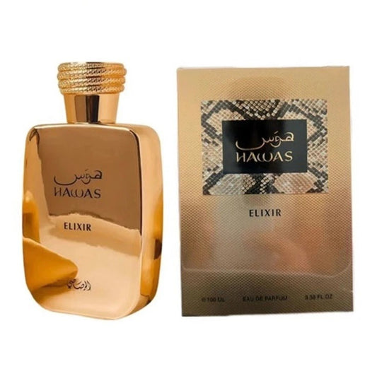 Hawas Elixir EDP Perfume By Rasasi 100 ML🔥Hot New Release Niche Fragrance🔥