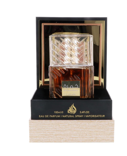 Eau de Parfum 100ml - Oriental Sweet Unisex Fragrance with Saffron Floral Notes Amber Resins Vanilla Sandalwood & Smoky Accents Long Lasting Perfume for Modern Daily Evening Wear
