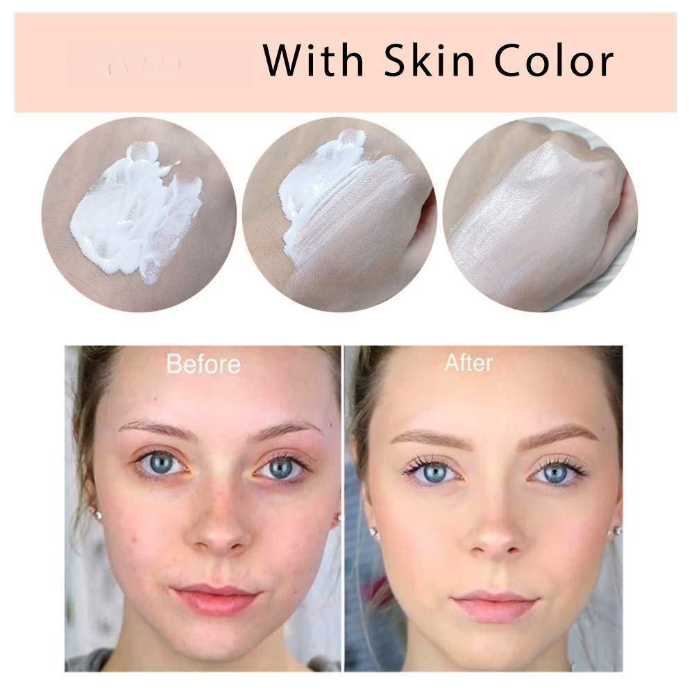 Colour Changing Liquid Foundation Hides Wrinkles & Lines, BB Cream Makeup Base Concealer Cover Moisturizing Fluid for all Skin Tone SPF15, Pack of 1