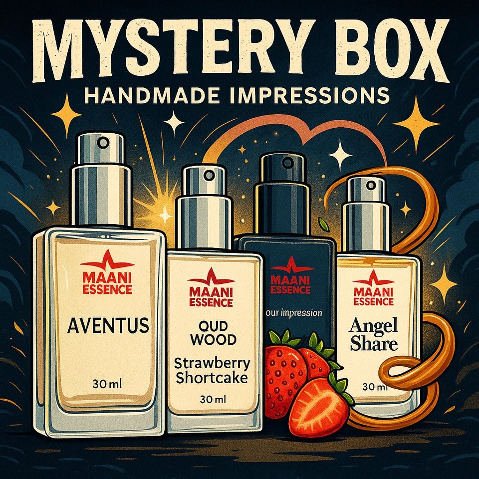Luxury Mystery Box 3x Perfume Oils 30ml | MAANI ESSENCE Inspired Niche Scents!