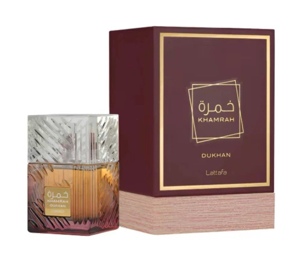 NEW RELEASE Lattafa Khamrah Dukhan EDP Perfume FLASH SALE! Unisex 100 ML/3.4 OZ
