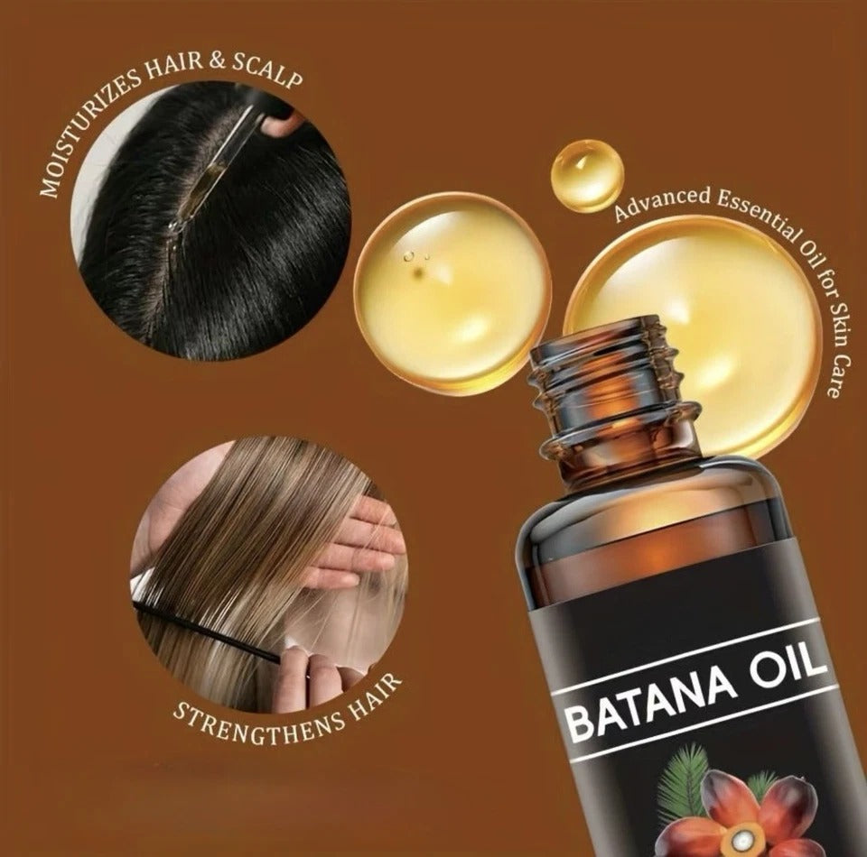 2x Natural Batana Oil for Hair Growth Organic Batana Oil Rosemary Castor Oil 2 P