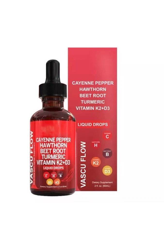 2-PACK Sea Moss & Vascu Glow Drops 2-Pack | Liquid Multivitamin Herbal Supplement
