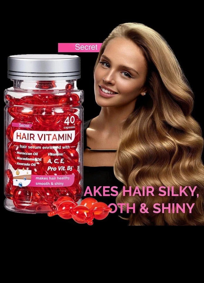 Hair Treatment Serum no Rince With Argan Macadamia & Avocado Oils- Vitamins A, E