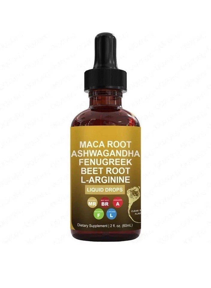 3-Pack Herbal Liquid Drops Sea Moss, Maca Root, Cayenne Energy & Immunity +MORE!