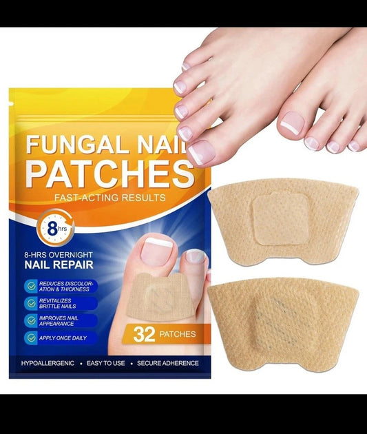 32pcs Toenail Fungus Treatment & Repair Set – Patches + Oil Combo Kit