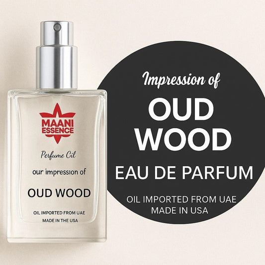 Maani Essence Woody Oud , Our Impression of Oud Wood Parfum Long lasting 8-12