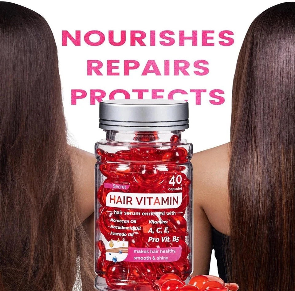 Hair Treatment Serum no Rince With Argan Macadamia & Avocado Oils- Vitamins A, E