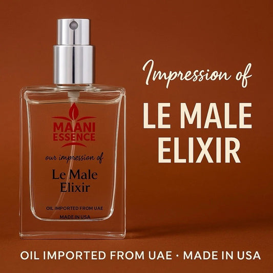 Maani Essence- Our Version Of LE MALE ELIXIR | LONG LASTING 8+ HOURS MADE IN UAE