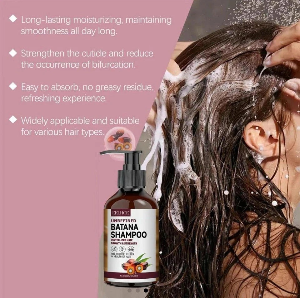 Batana Oil Shampoo And Conditioner Thickening Hair Bundle For Stronger Hair