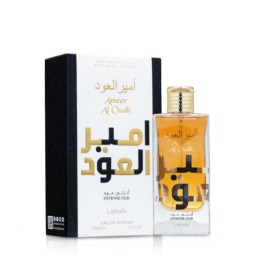 Eau de Parfum Spray 100ml - Unisex Amber Woody Fragrance with Saffron Nutmeg Geranium Labdanum Vanilla Oud Leather & Sandalwood Long Lasting Elegant Perfume for All Occasions