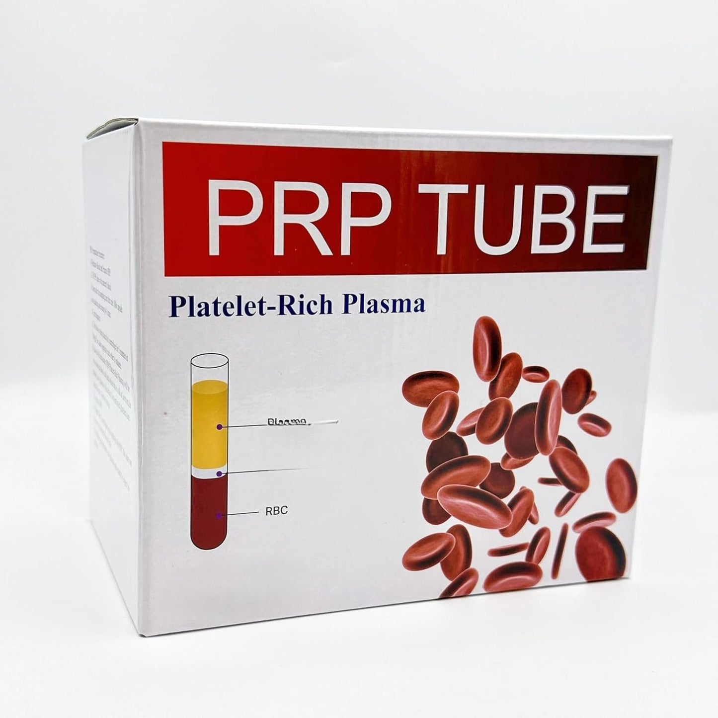 PRP Tubes 10-Pack with ACD & Separation Gel 10ml Sterile PET Material for Healthcare & Beauty Applications