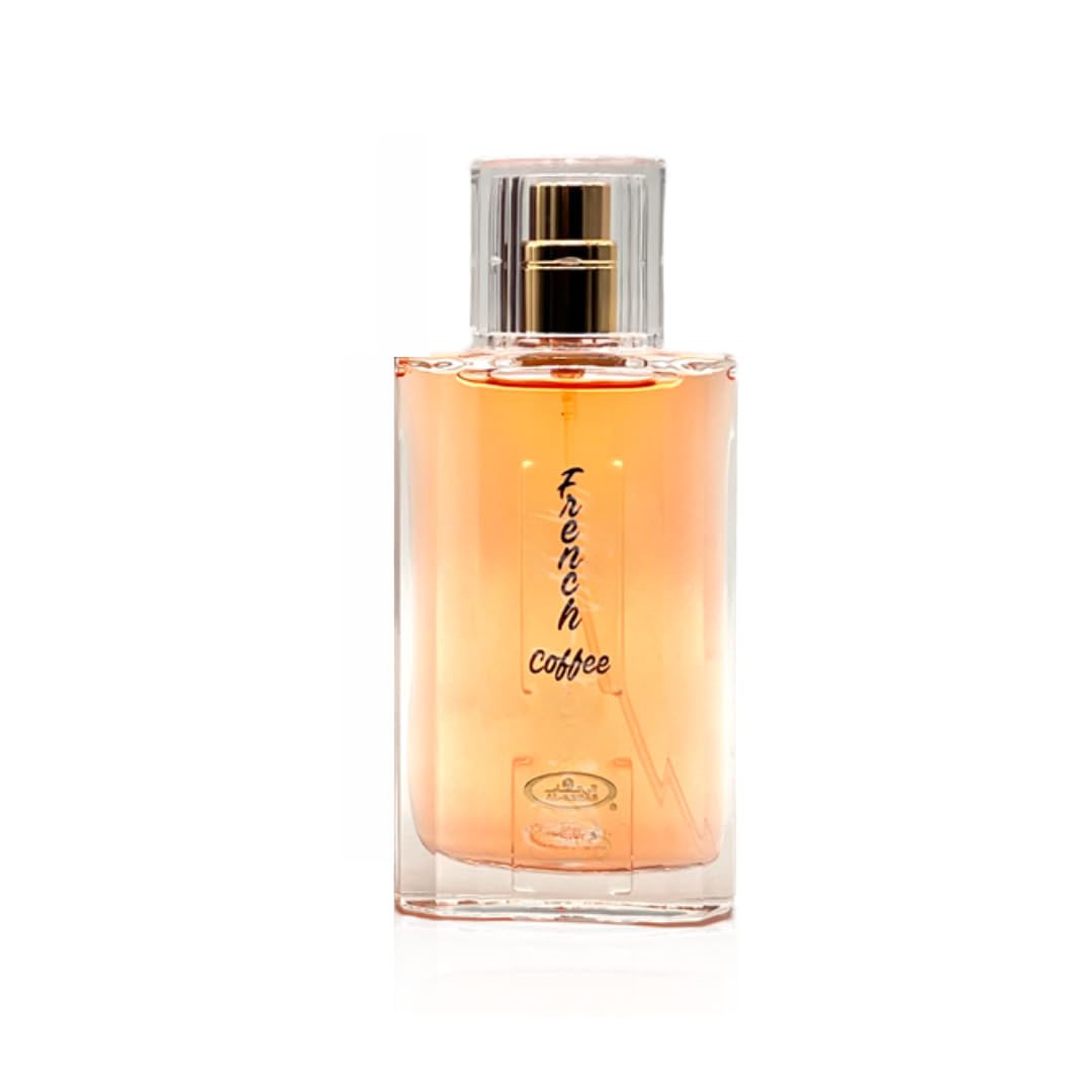 French Coffee Eau de Parfum 50ml - Unisex Warm & Sweet Fragrance with Cocoa Caramel Coffee Vanilla Cinnamon & Cream - Long Lasting Cozy Scent for Daily Wear