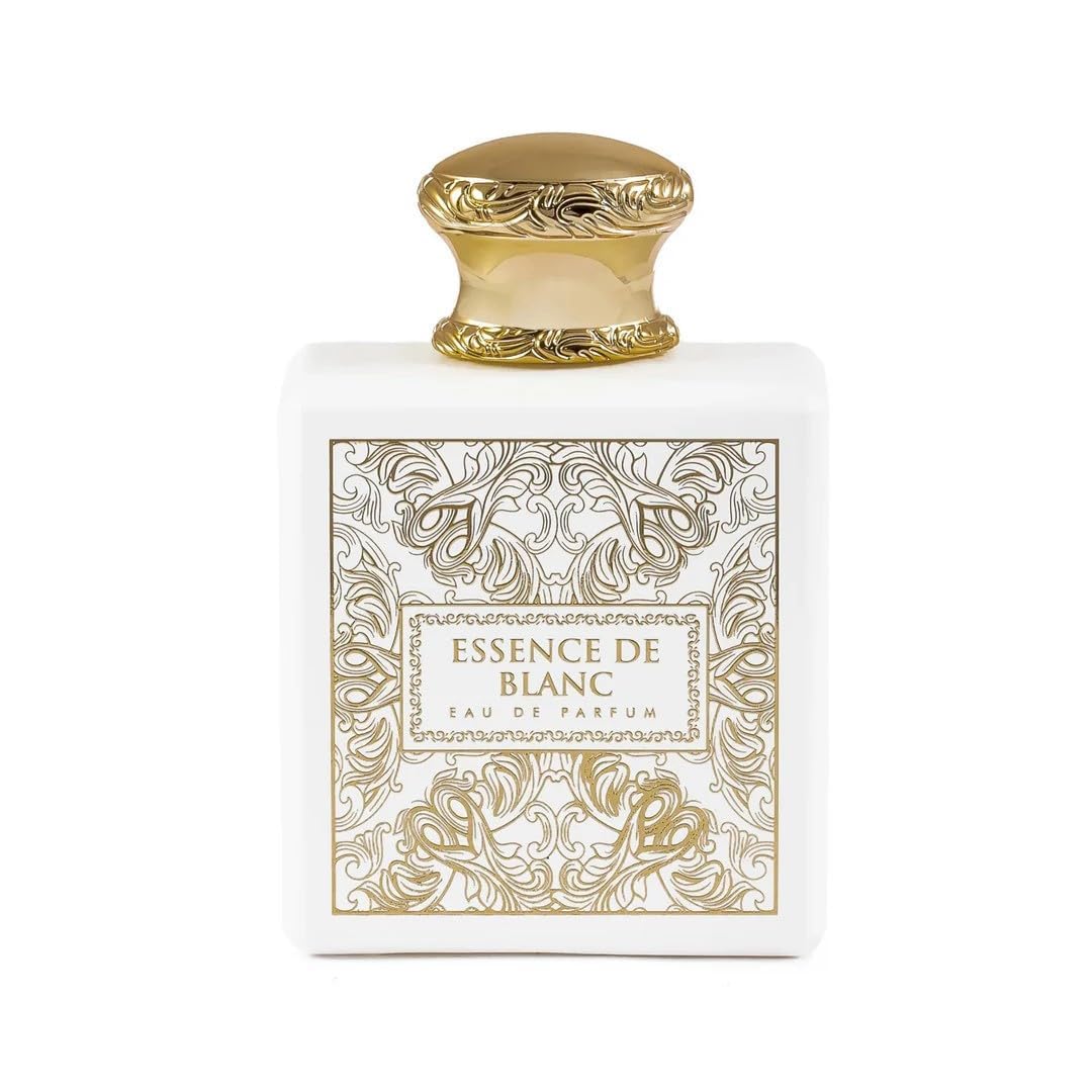 EssencePlug De Blanc Eau de Parfum Spray 100ml – Unisex Aromatic Citrus Perfume with Bergamot, Ginger, Mint, Aquatic Notes & Ambergris – Fresh & Elegant Scent Inspired by Paris