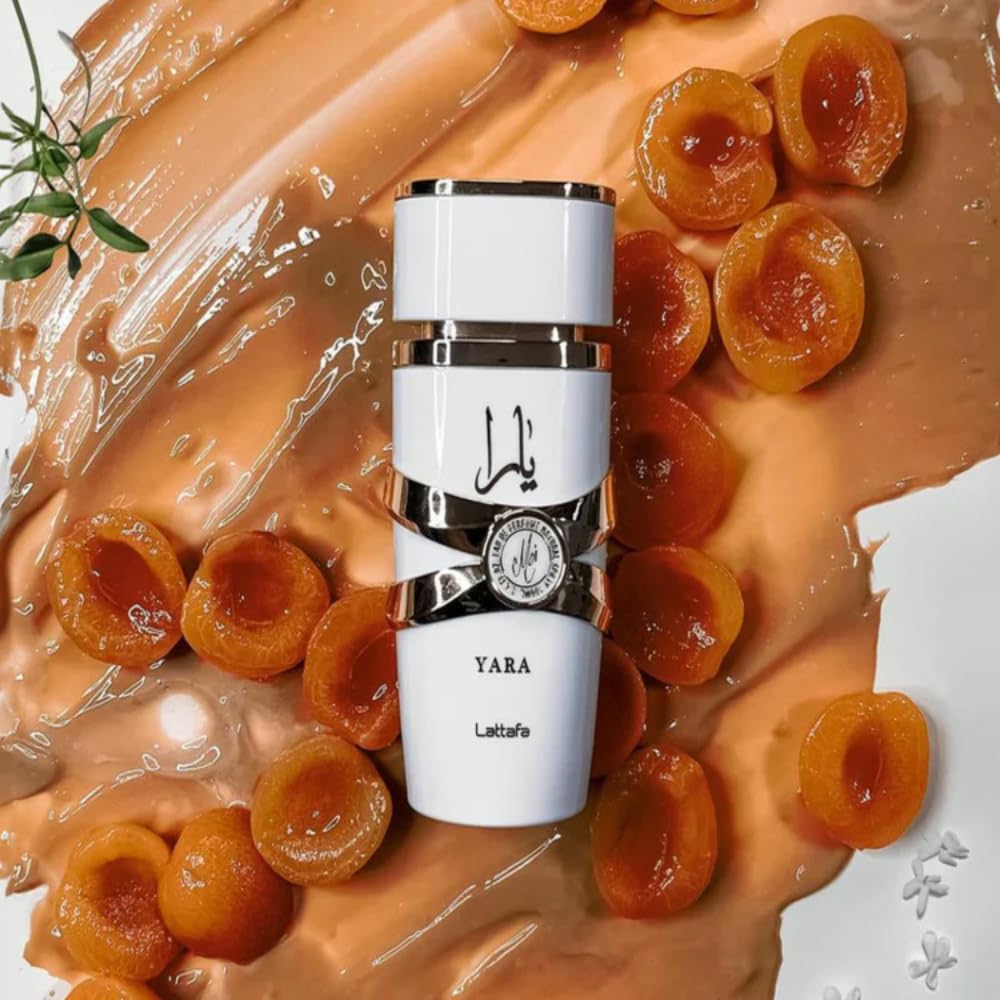 Eau de Parfum 100ml - Floral Fruity & Gourmand Fragrance with Jasmine Peach Caramel Amber Patchouli & Sandalwood Long Lasting Scent for Daytime Elegance