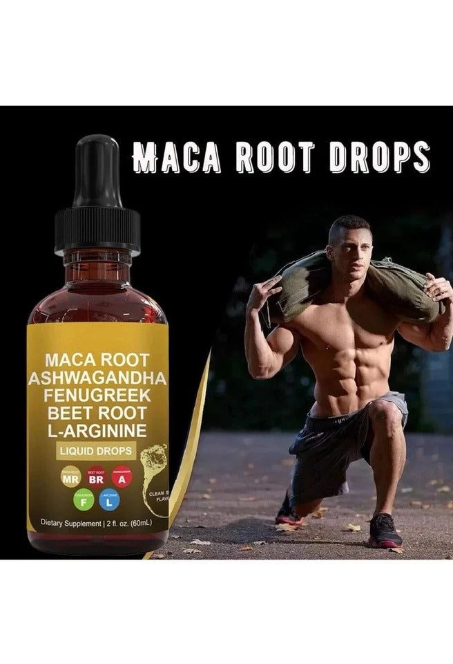 3-Pack Herbal Liquid Drops Sea Moss, Maca Root, Cayenne Energy & Immunity +MORE!