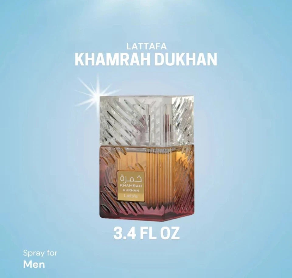 NEW RELEASE Lattafa Khamrah Dukhan EDP Perfume FLASH SALE! Unisex 100 ML/3.4 OZ