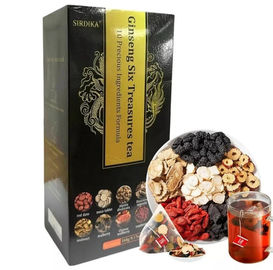 Ginseng six treasure tea , Kidney tea ,liver tea , red date tea , kidney health
