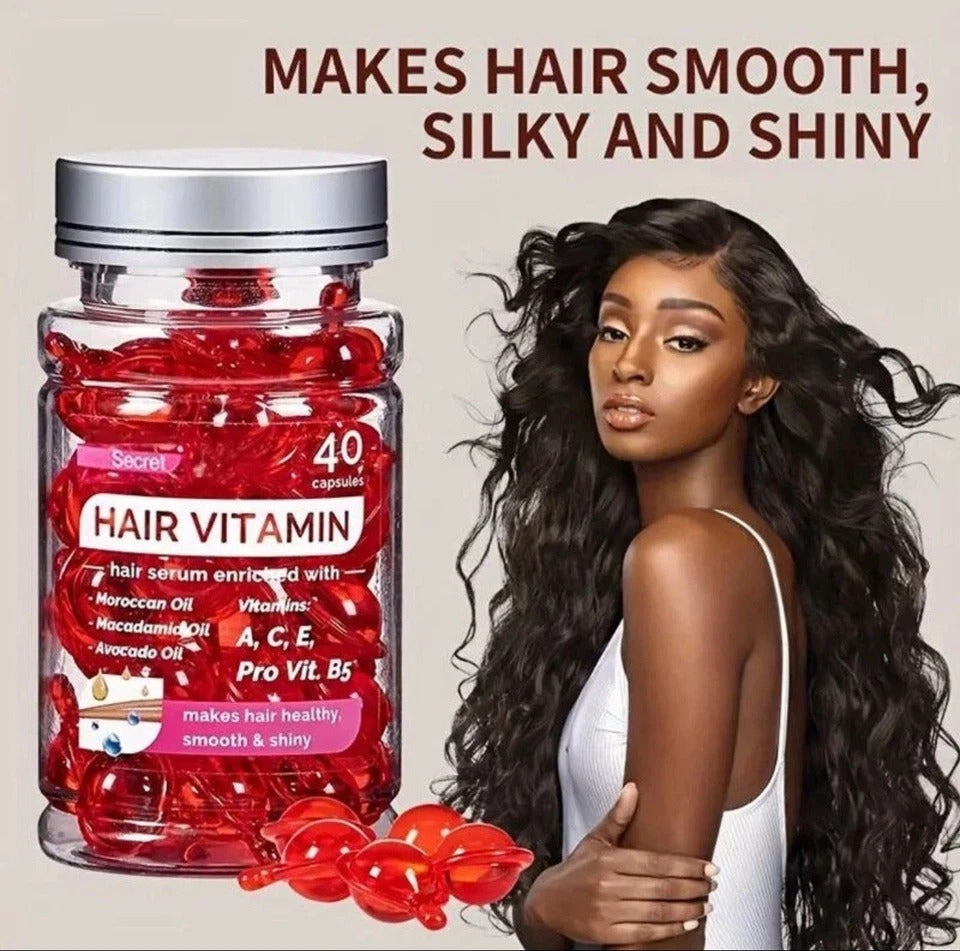 Hair Treatment Serum no Rince With Argan Macadamia & Avocado Oils- Vitamins A, E
