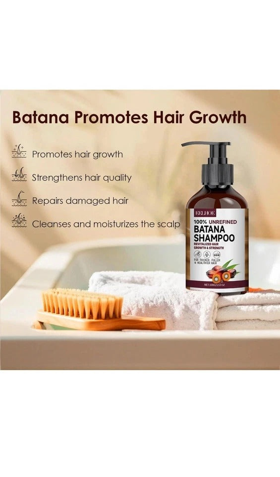 Batana Oil Shampoo And Conditioner Thickening Hair Bundle For Stronger Hair