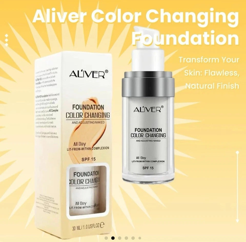 Colour Changing Foundation Magic Flawless Concealer Makeup Change Skin Tone /