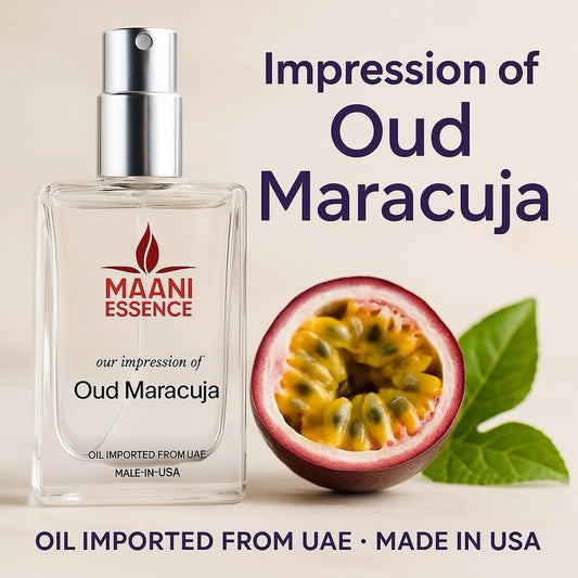 Maani Essence Passion Fruit Oudh, Our Impression of Oud Maracuja, Eu Da Parfum