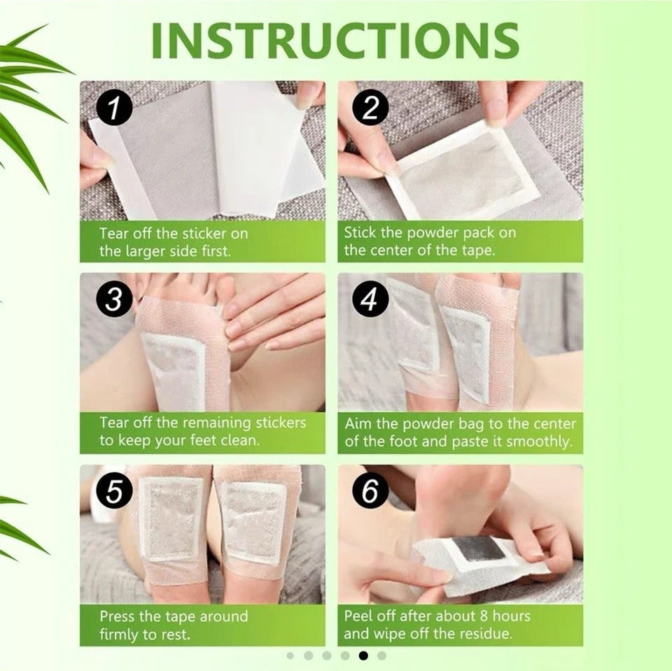 Deep Cleansing Foot Patches , Foot pads , foot mask for relaxation